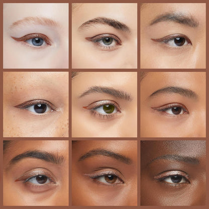 LAURA GELLER NEW YORK Kajal Longwear Kohl Eyeliner Pencil with Caffeine, Smooth & Blendable Makeup, Antique Bronze