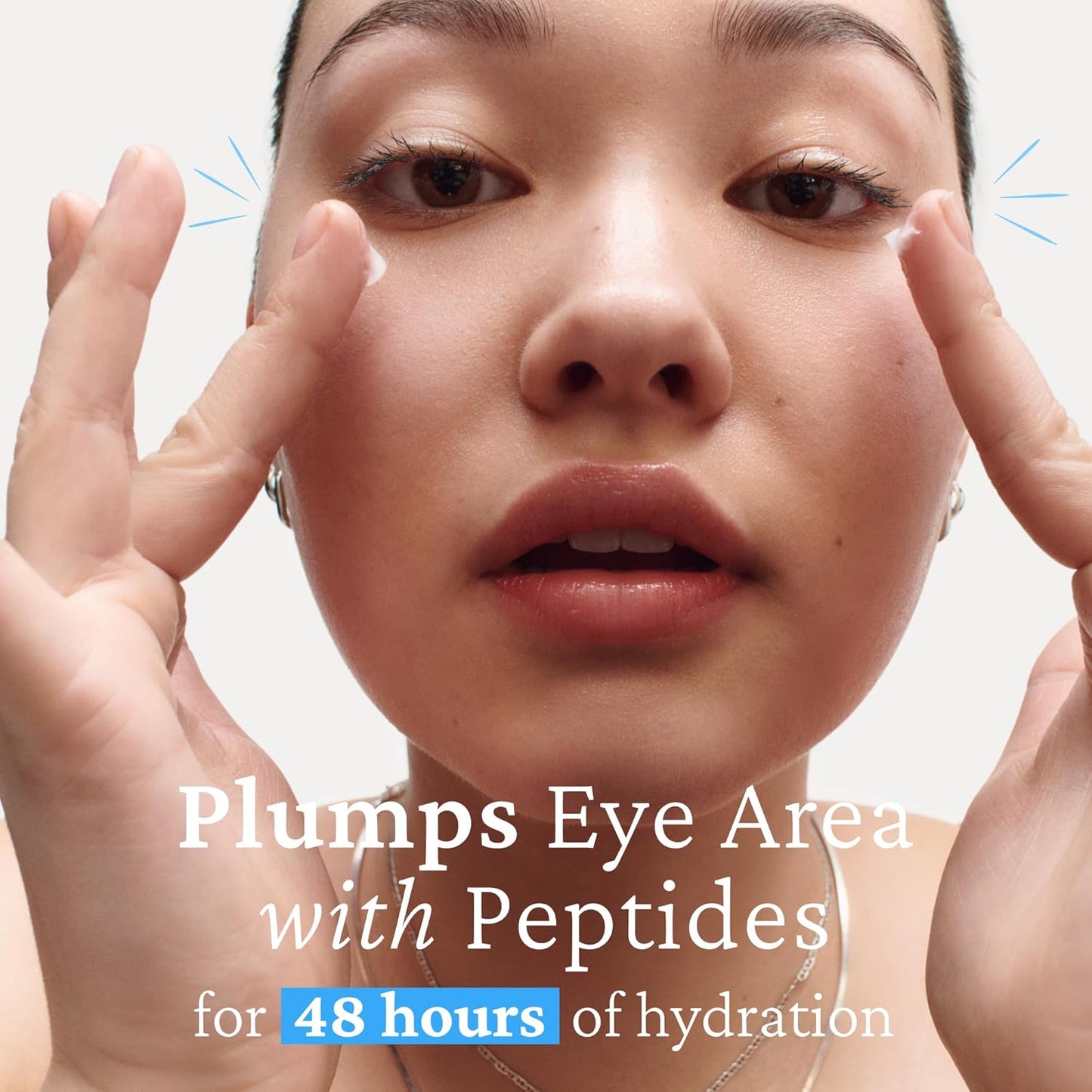 belif The True Cream Moisturizing Eye Bomb, 48hr Hydrating Eye Cream, Firms and Reduces Fine Lines and Wrinkles, Caffeine, Peptide, Ceramide, All Around The Eye Care, Korean Skin Care