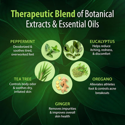 Foot Lotion with Tea Tree Essential Oil for Jock Itch, Athletes Foot, and Dry Cracked Feet Treatment - Athletes Foot Cream with Tea Tree Oil for Toenail - Foot Cream for Dry Cracked Heels