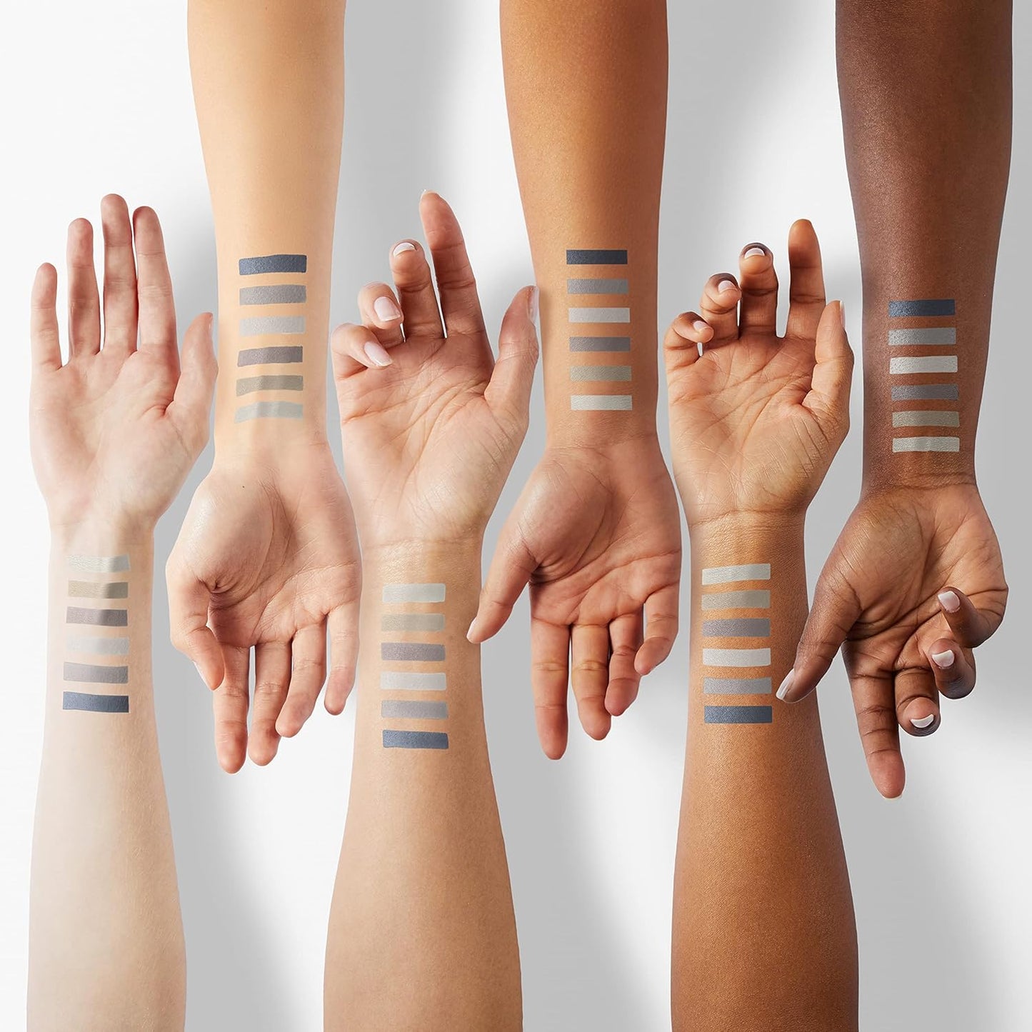 Physicians Formula Shimmer Strips Custom Eye-Enhancing Extreme Shimmer Shadow & Liner, Hypoallergenic Eyeshadow Palette with Reflective Liquid Powders – Smoky Eyes