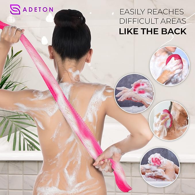 Adeton african exfoliating net sponge,