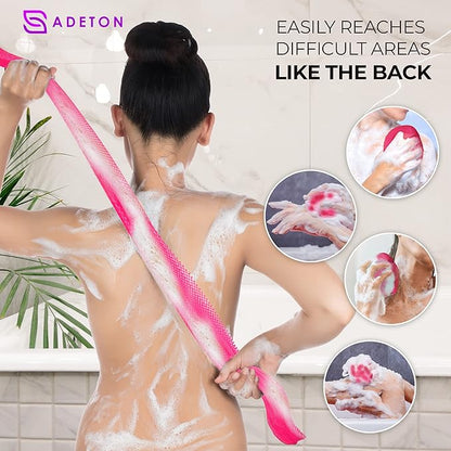 Adeton african exfoliating net sponge,