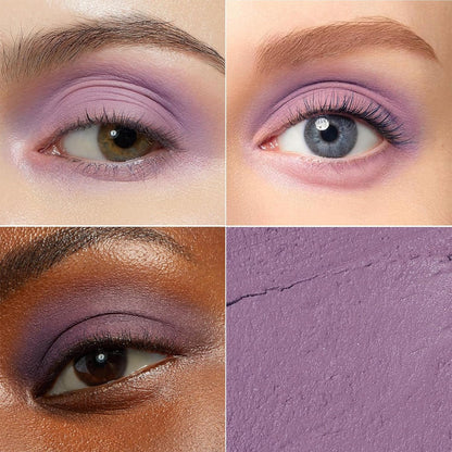 Purple Mauve Eyeshadow Stick Blendable Cream Eyeshadow Hypoallergenic Neutral Eye Shadow Stick, Waterproof Long Lasting High Pigmented Smokey eyeshadow Pencil (17# Mauve Matte)