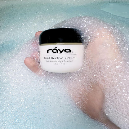 Raya SPA Bio-Effective Night Cream | Deep Recovery Anti-Aging Facial Moisturizer | Firming & Wrinkle Repair | Overnight Face Care for Tone Reviving & Beauty Sleep | Non-Oily Renewing Cream