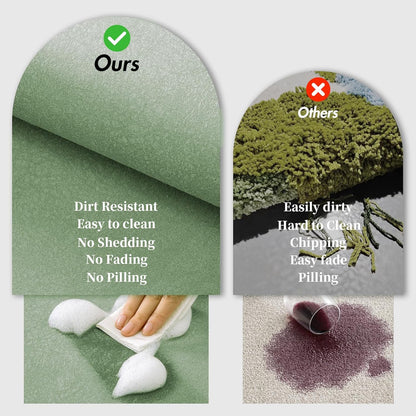 Diatomaceous Earth Bath Mat 17" x 59" Extra Long Bathroom Mat Large Fast Dry Super Absorbent Non-Slip Rubber Backed Shower Mat Bath Rugs Mats for Bathroom Floor, Tub, Shower, Sink, Sage Green