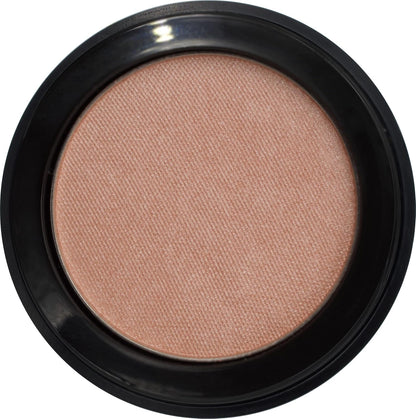 Apricot Peach Glaze Shimmering Bronze Warm Yellow Gold Pressed Powder Single Eyeshadow; Talc, Paraben & Cruelty Free