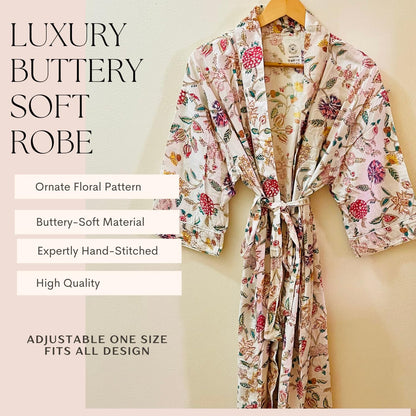 Spa Gift Set with Robe - 7 pc for New Mothers Postpartum Moms & Expecting- Luxurious Gift Set w Jasmine Candle Honey Lotion Coconut Oatmeal Body Scrub - All-Natural for Self-Care. Push present.