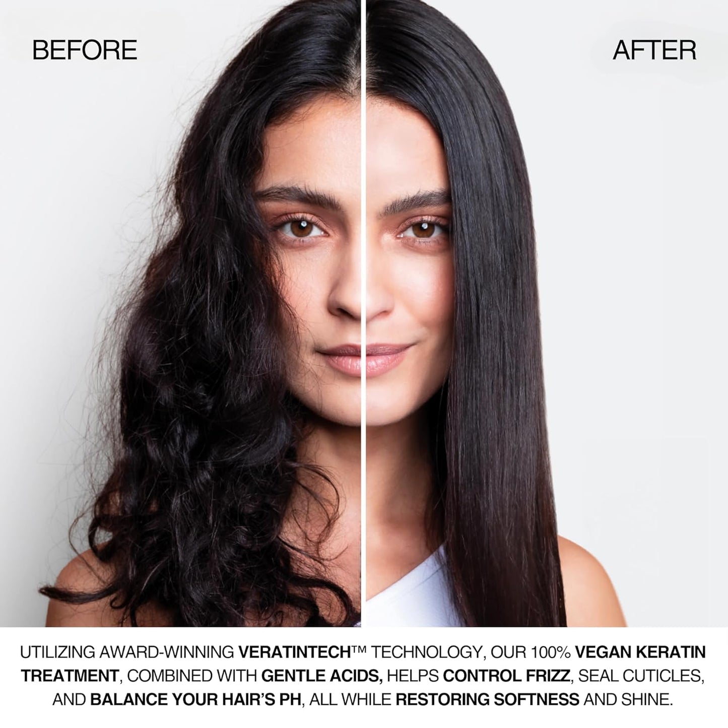 ANSWR At Home Brazilian Keratin Hair Treatment for All Hair Types – Deep Nourishment, Eliminates Frizz, Salon Results At Home, Sulfate-Free, Safe for Colored Hair, 90 Day Lasting results