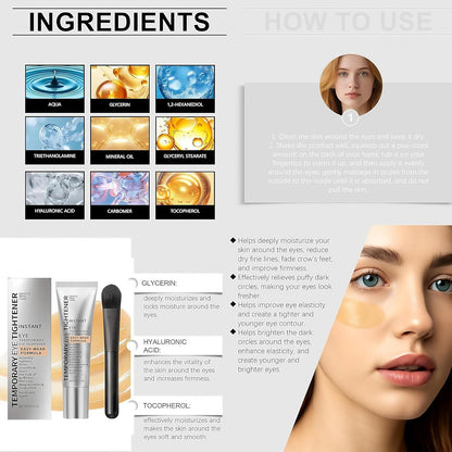 EYES Perfection Tightener, Firming Formula with Precision Brush, Perfection Primer Tightener, Instant 𝐄ye Tightener Easy-Wear Formula – Ultimate Lift & Smooth Finish