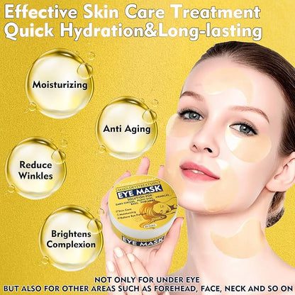 Under eye patches, 24k gold