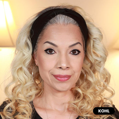 PrimeEyes Glide Eyeliner for Mature Women – Water-Resistant, Long-Stay and Mess-Proof – Gel Cream Texture, Discreet Sharpener and Effective Smudger (Black)