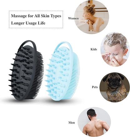 2 pc silicone exfoliating body