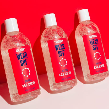 S.O.S Aloe Gel - 97% Pure Undiluted Aloe for Soothing Skin Relief