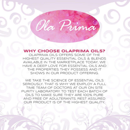 Ola Prima Clove Essential Oil for Aromatherapy, Diffuser, Soap, and Skin Moisturizer (16oz Bulk)