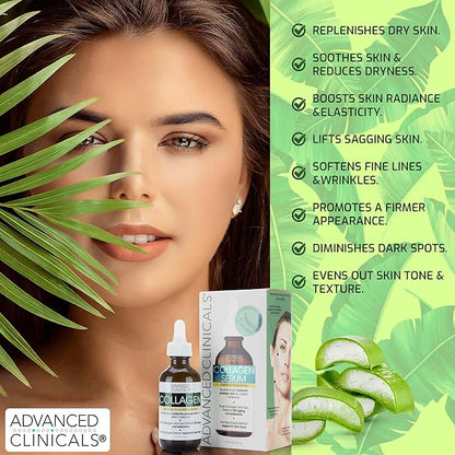 Advanced clinicals collagen serum for