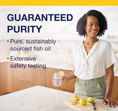 Metagenics OmegaGenics Fish Oil EPA-DHA 1000 mg - High Potency - Omega-3 Fish Oil Supplement - for Heart Health, Musculoskeletal Health & Immune System Health* - with DHA & EPA - 120 Softgels