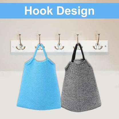 2pcs exfoliating back scrubber nylon