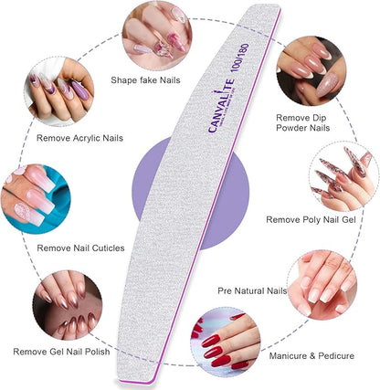 Canvalite 25 PCS Nail File