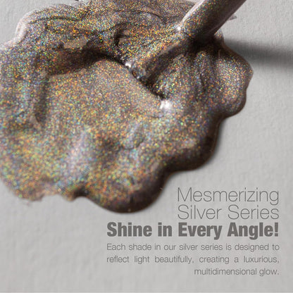 Cat Eye Gel Nail Polish with Magnet Stick, 15ml Magnetic Gel, Create Stunning Cat Eye Effects for DIY Manicures, Long-Lasting, Salon-Quality Finish, Rainbow Beam