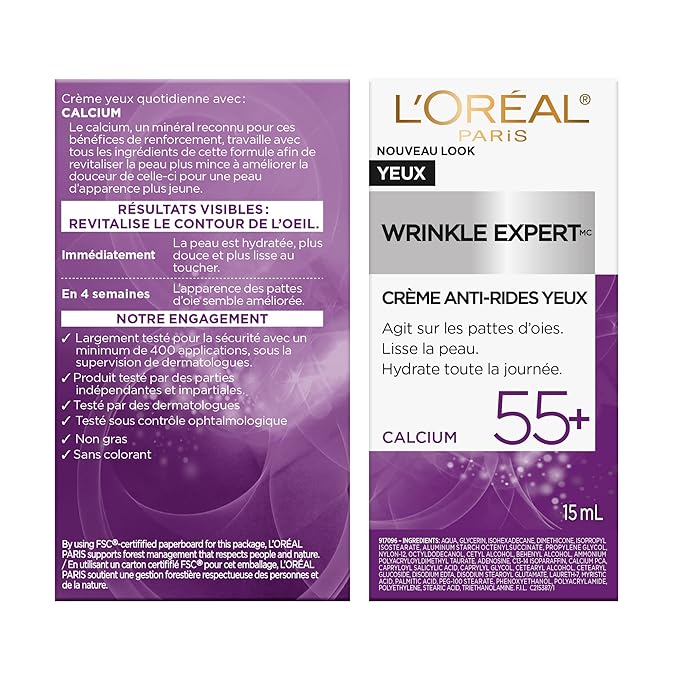 L'oreal paris wrinkle expert 55+