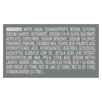 DOVE MEN + CARE Relaxing Blue Eucalyptus + Birch Body and Face Wash with 24-Hour Nourishing Micromoisture Technology Body Wash for Men 30 oz