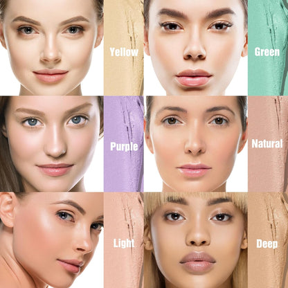 Contour Stick Corrects Skin Tone Bronzer Waterproof Sweat Resistant Concealer Creamy Concealer Deep
