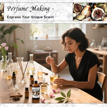 HIQILI Fig Fragrance Oil for Hotel Scent Diffuser, Candle & Soap Making Kit, Add to Skin Care, Bath & Body Products - 5.07 Fl Oz