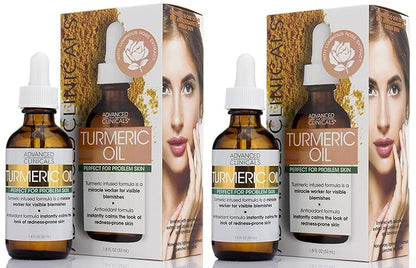 Advanced clinicals turmeric oil facial