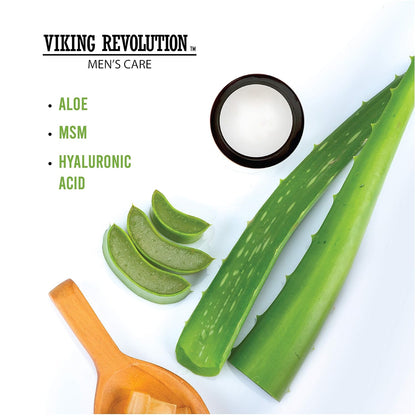 Viking Revolution Men's Eye Cream - Natural Anti-Aging, Dark Circle Treatment, Reduces Puffiness & Crowsfeet - 6ml