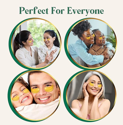 24k gold under eye patches