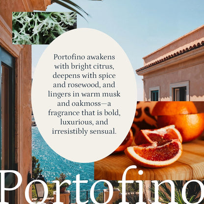 PuroSentido Portofino Aroma Oil (10ml) - Luxury Essential & Fragrance Oil for Diffusers and Humidifiers, Sicilian Lemon, Rosemary and Musk Hotel Scent