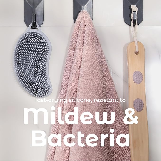 Mainbasics exfoliating silicone body scrubber