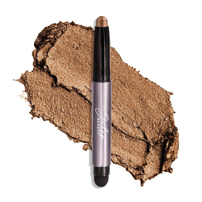 Julep Eyeshadow 101 Cream-to-Powder Waterproof Shadow Stick – Bronze Shimmer – Long-Lasting, Crease-Proof, Luminous Honey Brown Shimmer Eyeshadow with Built-in Smudger