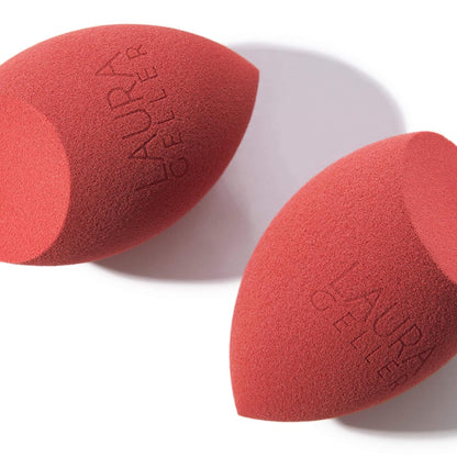 LAURA GELLER NEW YORK Full Face Blending Sponge, Easy Makeup Blender for Foundation & Concealer, Latex-Free for Sensitive Skin