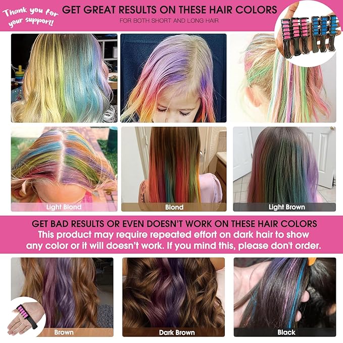 MSDADA New Hair Chalk Comb