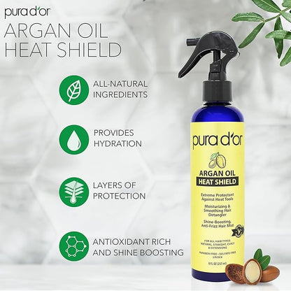 PURA D'OR 8 Oz Argan
