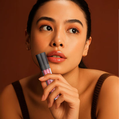 Sorme Lip Thick Plumping Gloss - Hydrating Lip Plumper with Peptides, Aloe & Vitamins - Non-Sticky, High-Shine Lip Gloss for Fuller-Looking Lips - Paraben-Free, Cruelty-Free - 3.1 ml