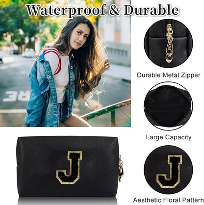 Personalized initial letter patch makeup