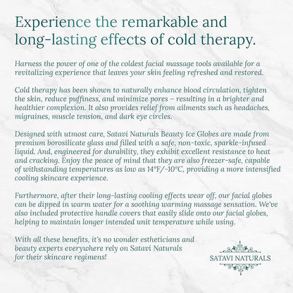 Beauty Ice Globes (Heat-Resistant &