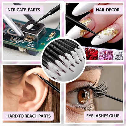 Microswabs for eyelash extensions pack