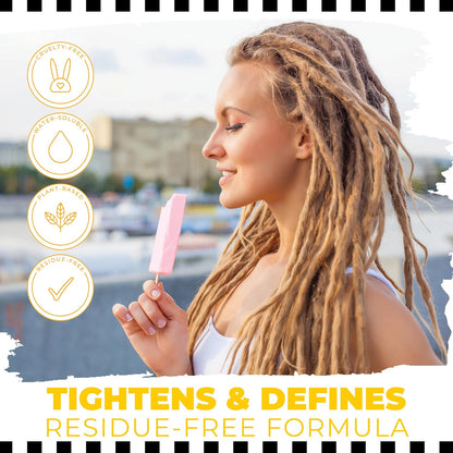 Dollylocks Tightening Spray – The Original Dreadlock Tightening & Residue-Free Loc Spray, Plant-Based, Vegan & pH-Balanced (Free Scent, 8oz)