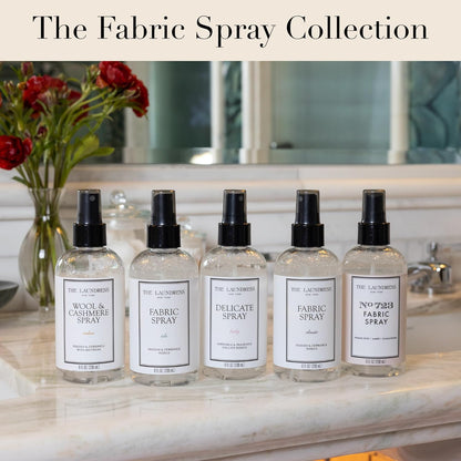 The Laundress Wool and Cashmere Fabric Spray, Wool Dewrinkle Spray, Upholstery and Linen Spray, Fabric Refresher, Cedar Scent, 8 Fl Oz