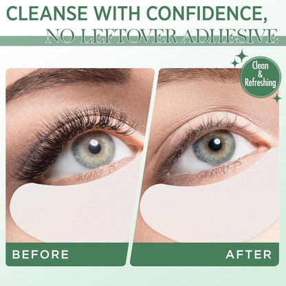 LASHVIEW Eyelash Extension Remover Cream - 1-3 Minutes Fast & Gentle Removal, Low Irritation Gel Texture for Sensitive Skin, Infused with Aloe, 10g
