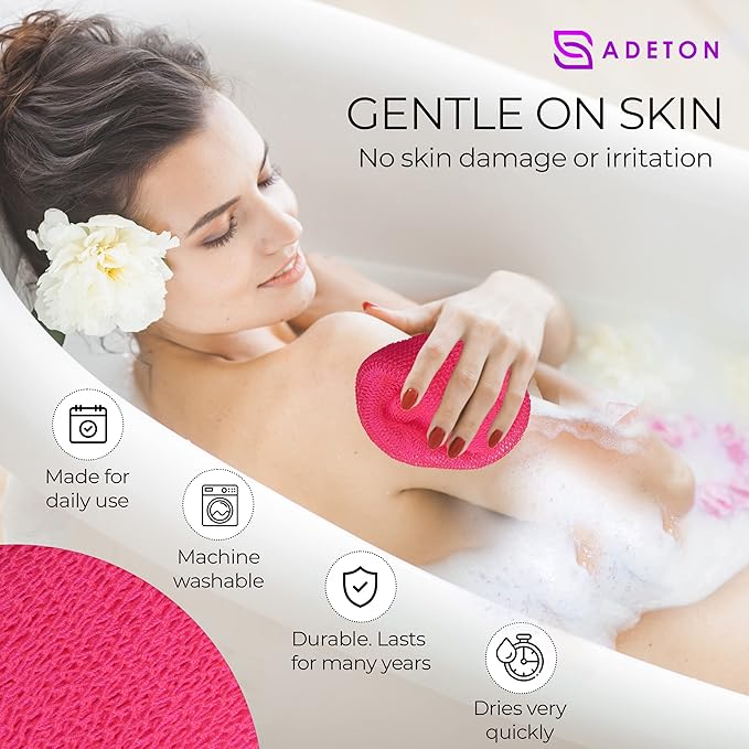 Adeton african exfoliating net sponge,