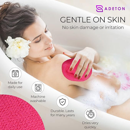 Adeton african exfoliating net sponge,