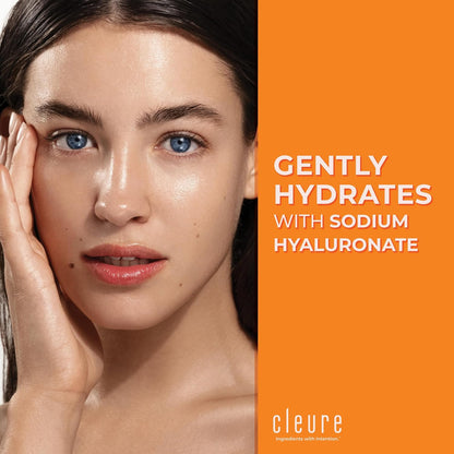 Cleure Anti Aging Eye Gel - Gentle Daily Hydrating Eye Serum for Sensitive, Dry Skin - Fragrance Free (1 fl oz, Pack of 1)