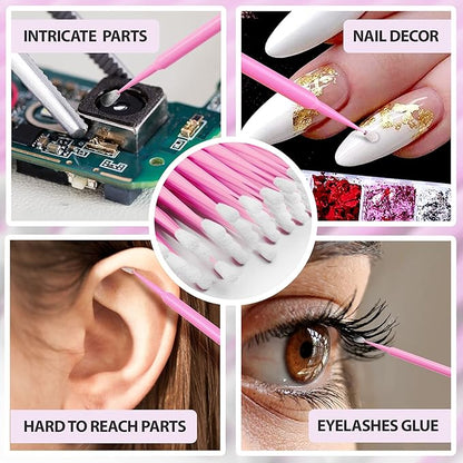 Microswabs for eyelash extensions pack
