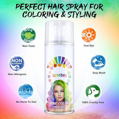 Temporary Hair Color Spray, Powder