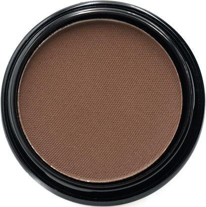 Espresso Coffee Chocolate Chestnut Cocoa Brown Matte Opaque Pressed Powder Single Vegan Eyeshadow; Talc, Paraben & Cruelty Free