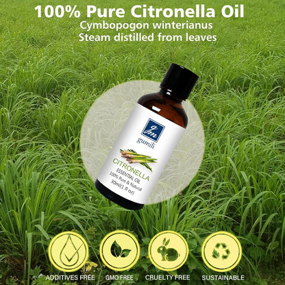 Citronella Essental Oil for Diffuser Aromatherapy - 1 Oz/30ml